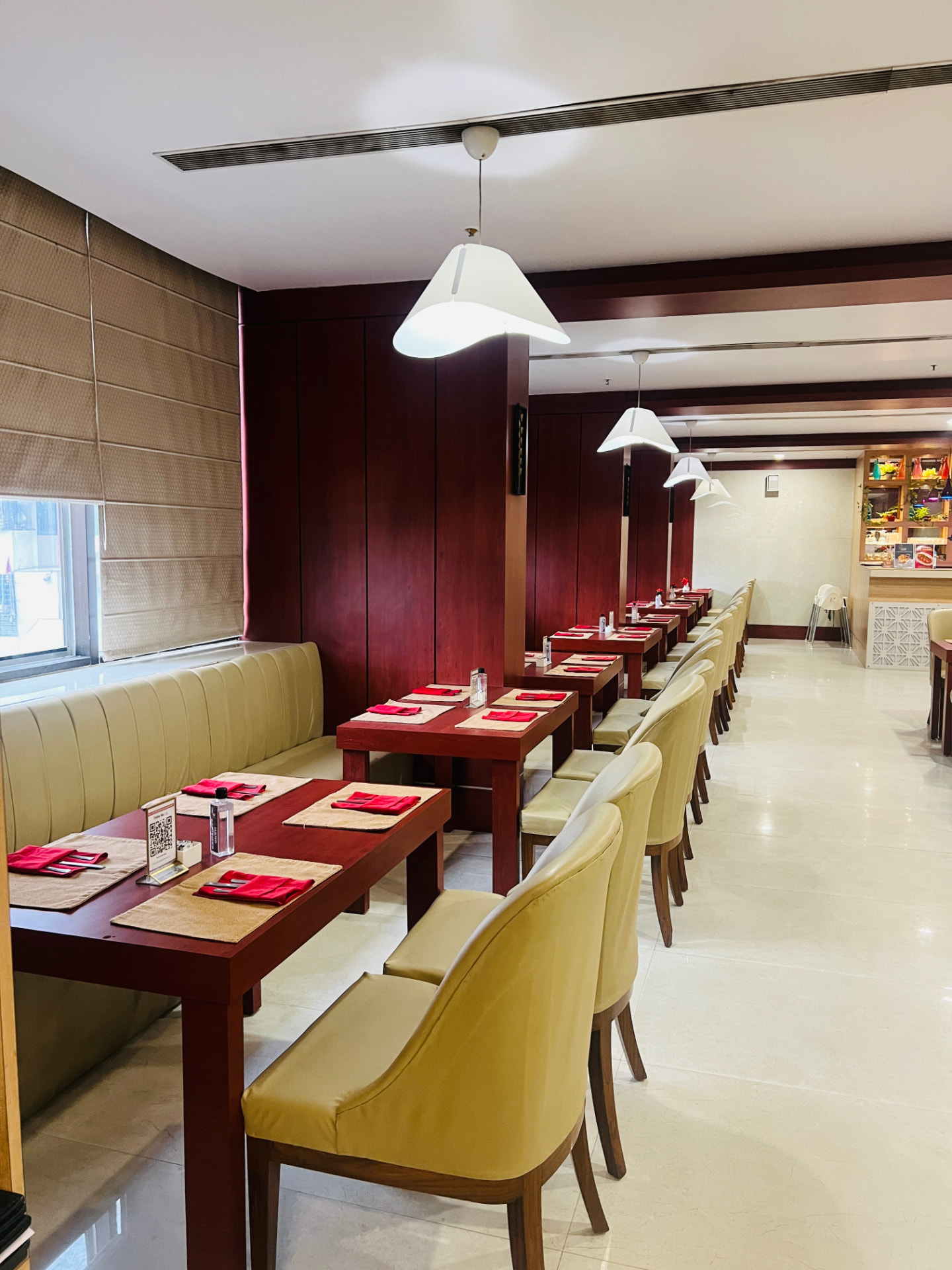 Comedy night seating at Pepper and Salt